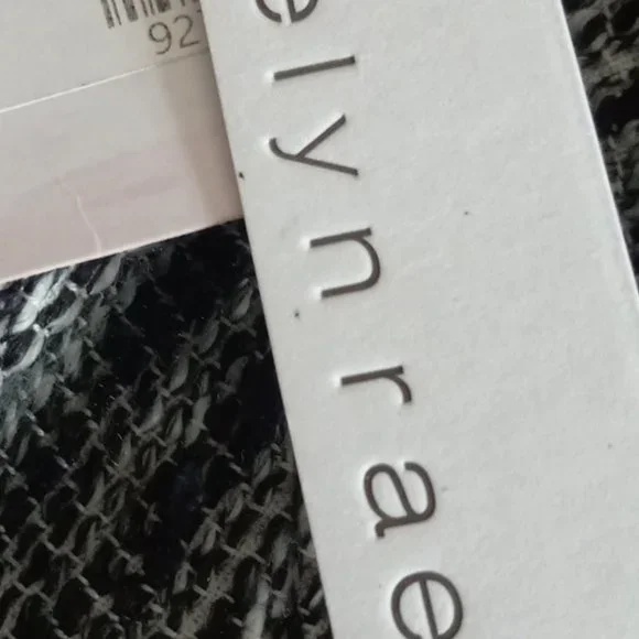 Nwt Anthropologie By Adelyn Rae Gray/Black Strapless Dress Sz S Very CHIC! - Picture 8 of 9